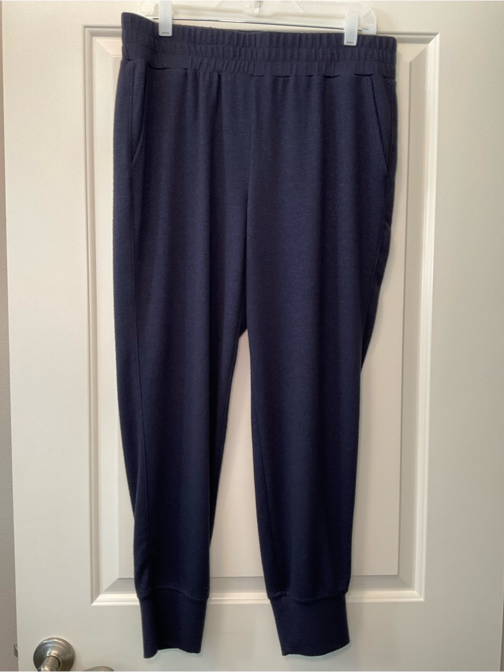 CAbi Navy Women's Jogger Track Pants